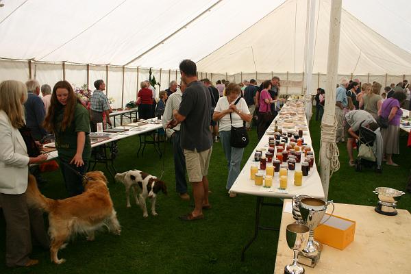 show6.jpg - Visitors examine the exhibits