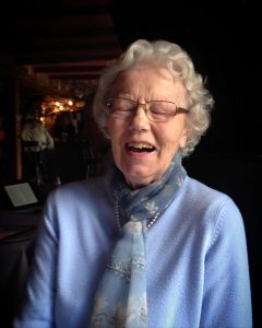 Elsie Clist laughing