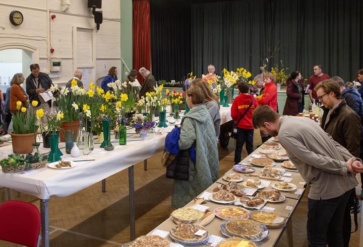 show in the village hall